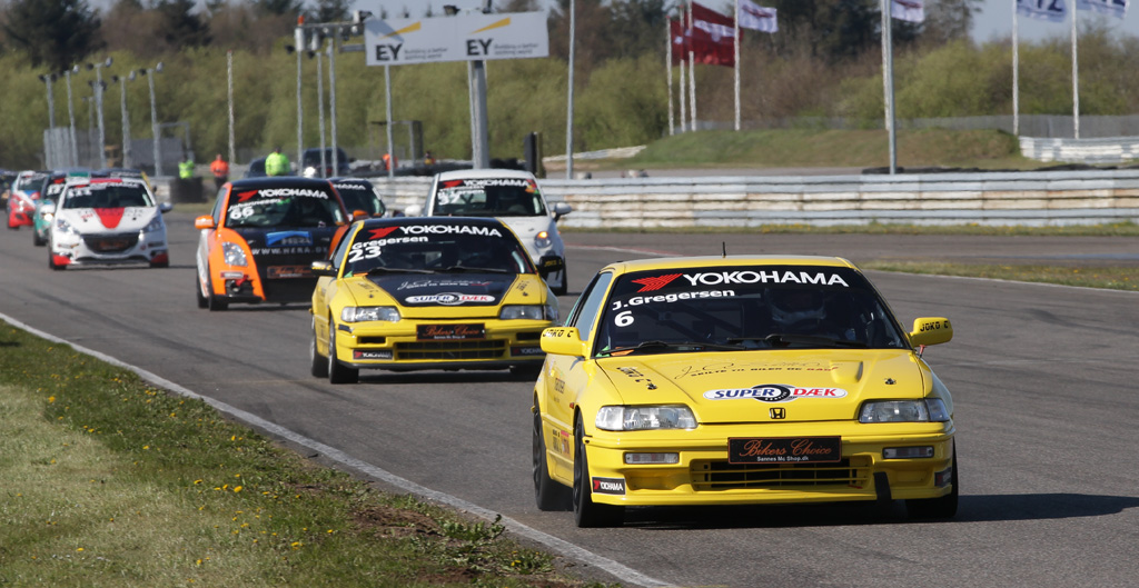 Jesper Gregersen i front.
(Foto: Motorsporten.dk)